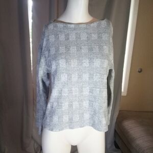 H&M Light Gray Knit Sweater